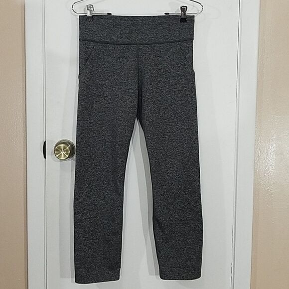 Under Armour heathered gray leggings - Picture 1 of 4